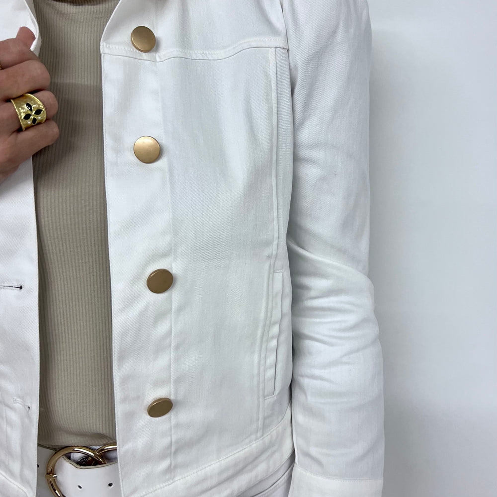 
                  
                    Costa Blanca White Denim Jacket
                  
                