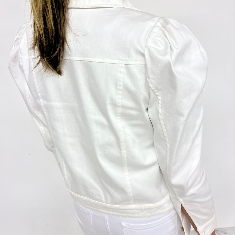 
                  
                    Costa Blanca White Denim Jacket
                  
                