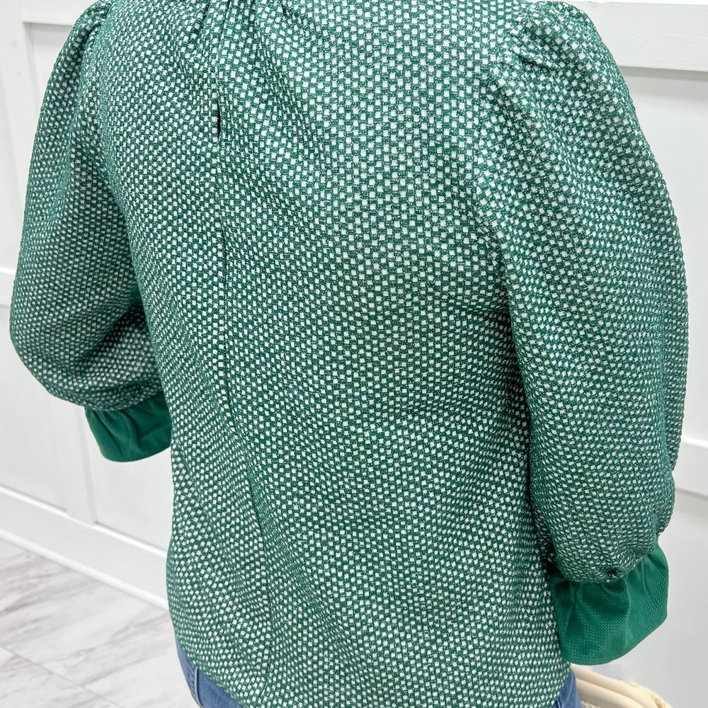 
                  
                    Social Darling Green Top
                  
                