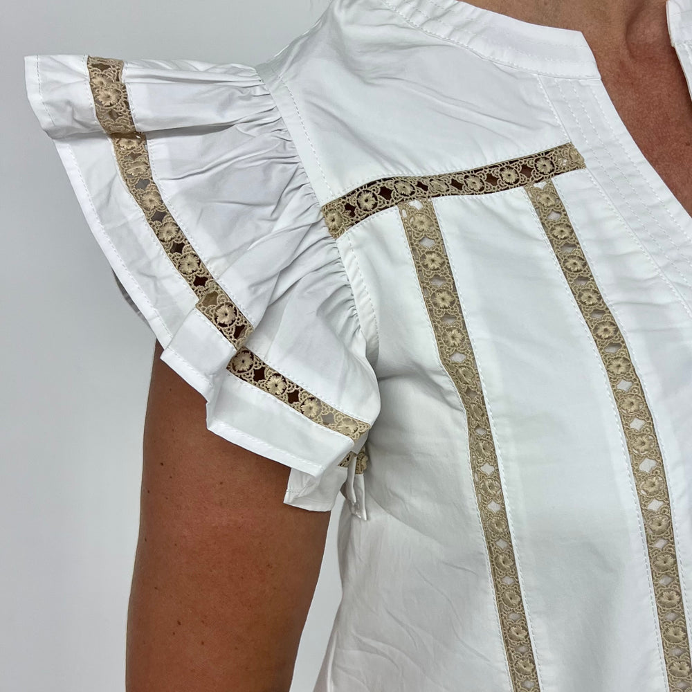 
                  
                    Langston Lace Trim Top
                  
                