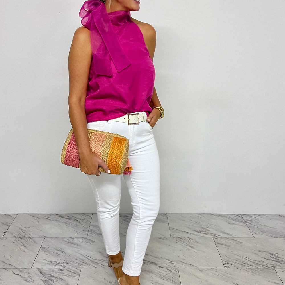 
                  
                    Bowery Bow Top (Pink) - FINAL SALE
                  
                