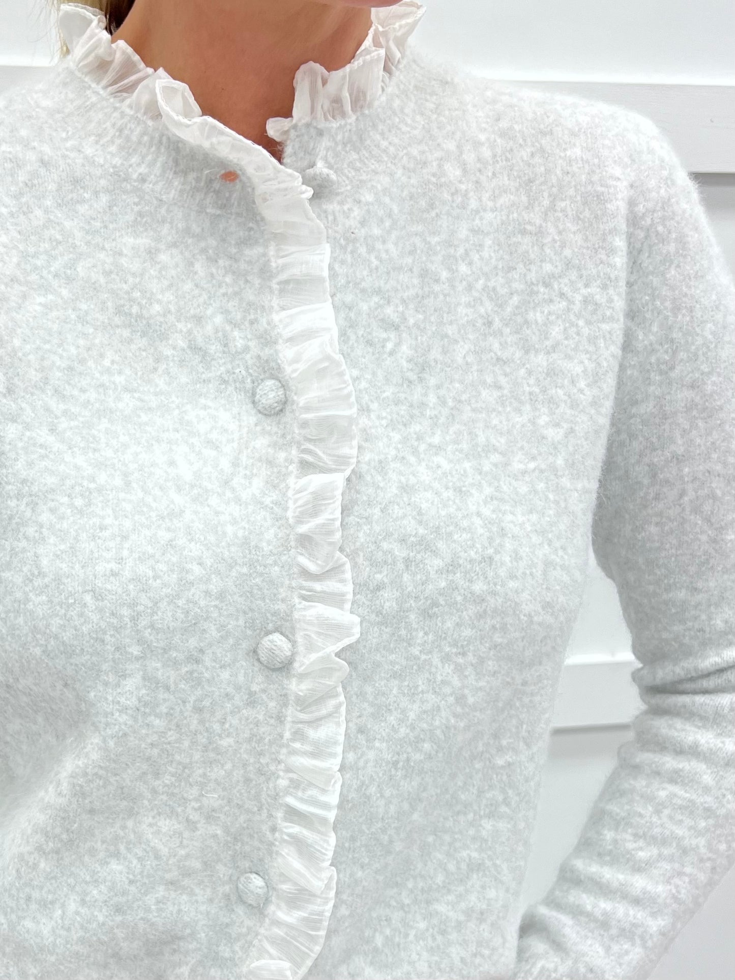 FiFi Ruffle Cardigan
