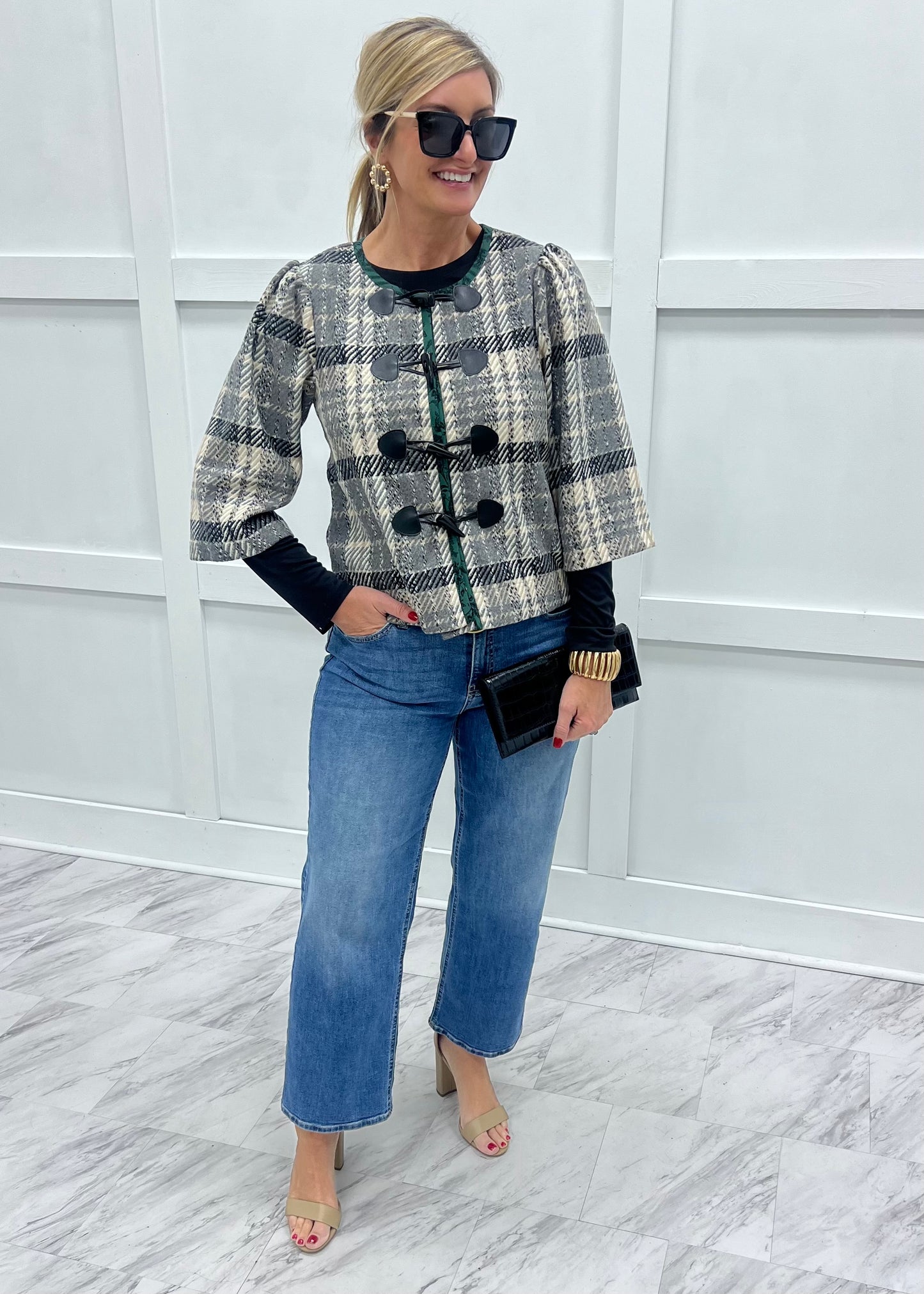 Perfectly Plaid Jacket