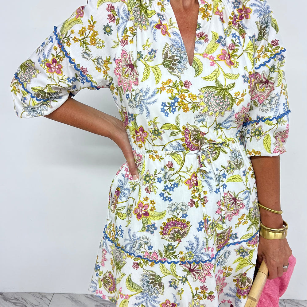 
                  
                    Dabria Print + Scallop Dress - FINAL SALE
                  
                