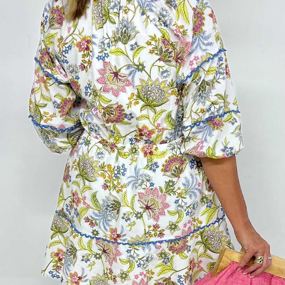 
                  
                    Dabria Print + Scallop Dress - FINAL SALE
                  
                