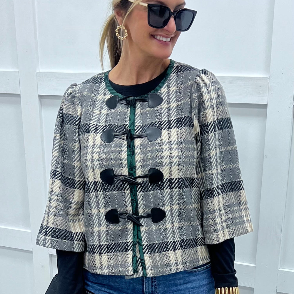 Perfectly Plaid Jacket