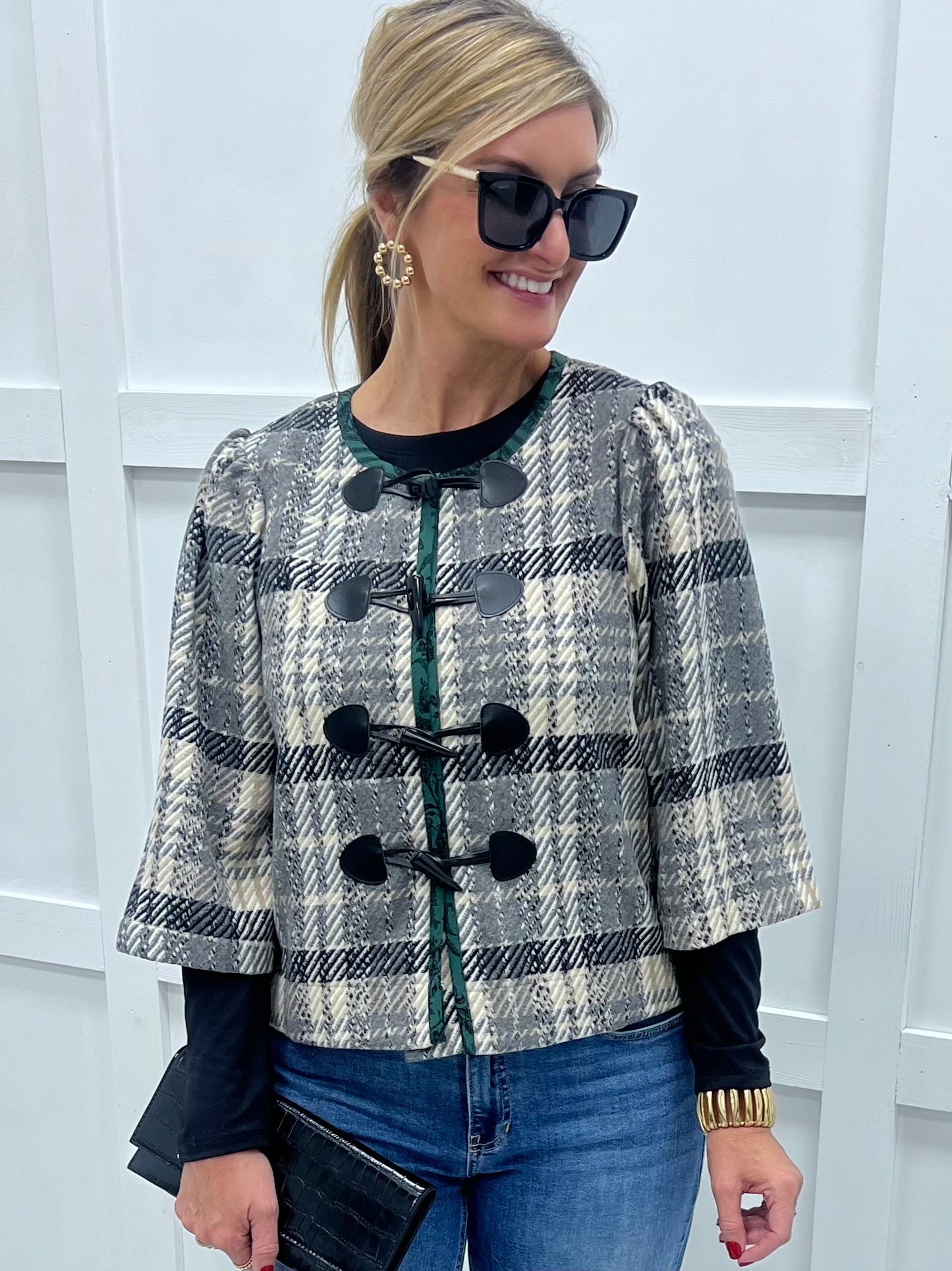 Perfectly Plaid Jacket