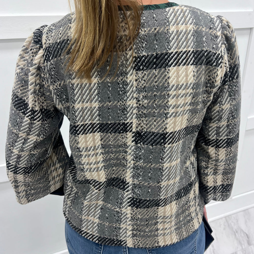 
                  
                    Perfectly Plaid Jacket
                  
                