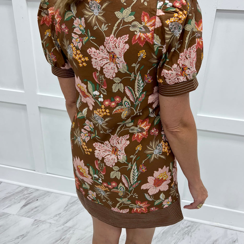 
                  
                    Katherine Print V.Neck Dress
                  
                
