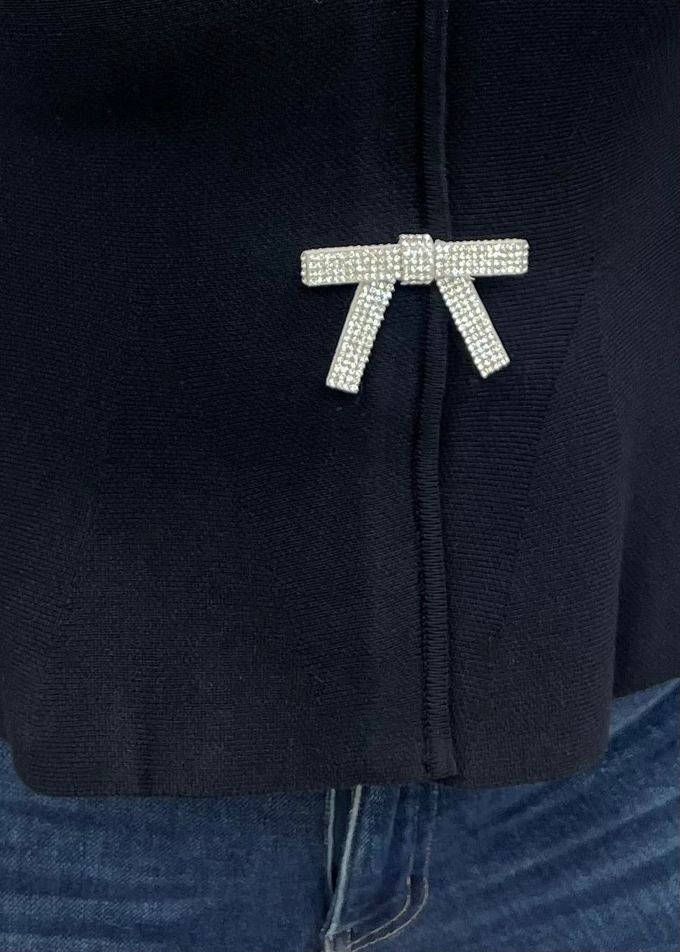 Twilight Jewel Bow Top