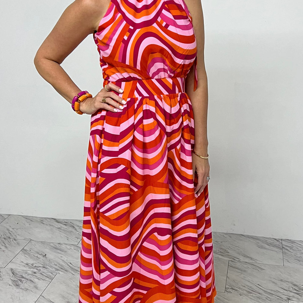 
                  
                    Miami Mixed Stripe Dress- FINAL SALE
                  
                