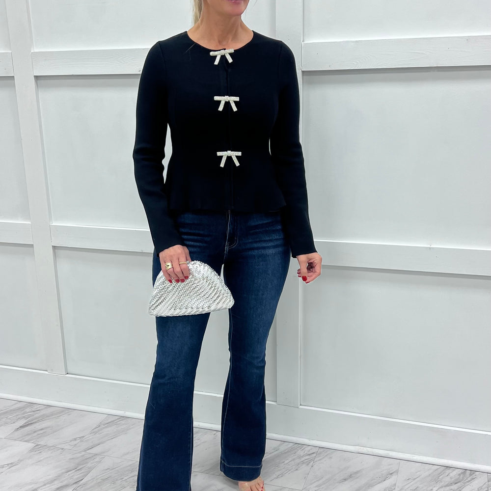 Twilight Jewel Bow Top