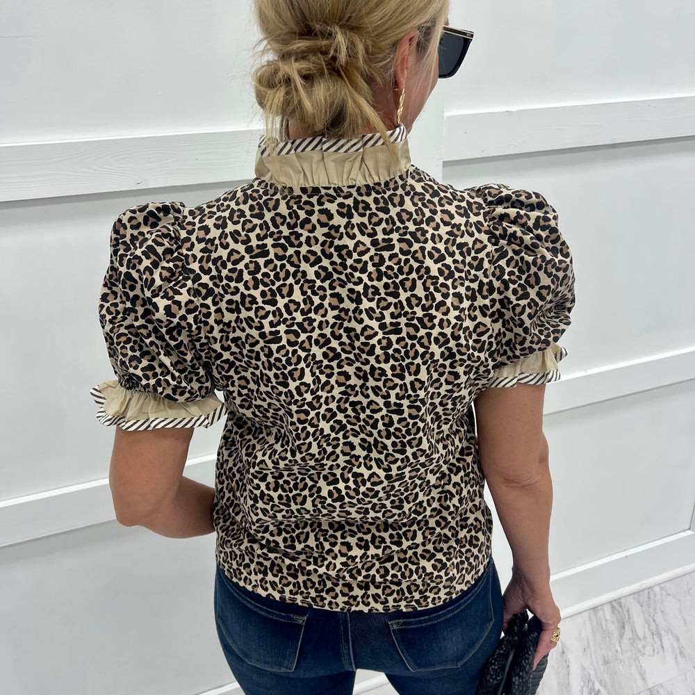 
                  
                    Kira Stripe + Spots Top
                  
                