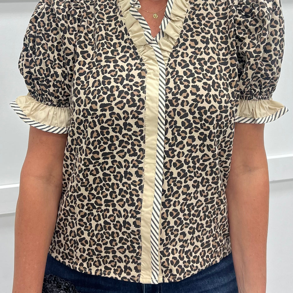 
                  
                    Kira Stripe + Spots Top
                  
                