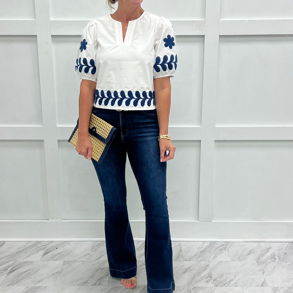 Daydreamer Embroidered Top
