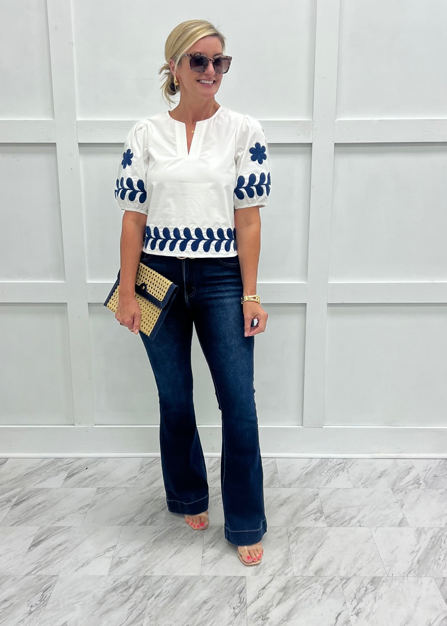 Daydreamer Embroidered Top