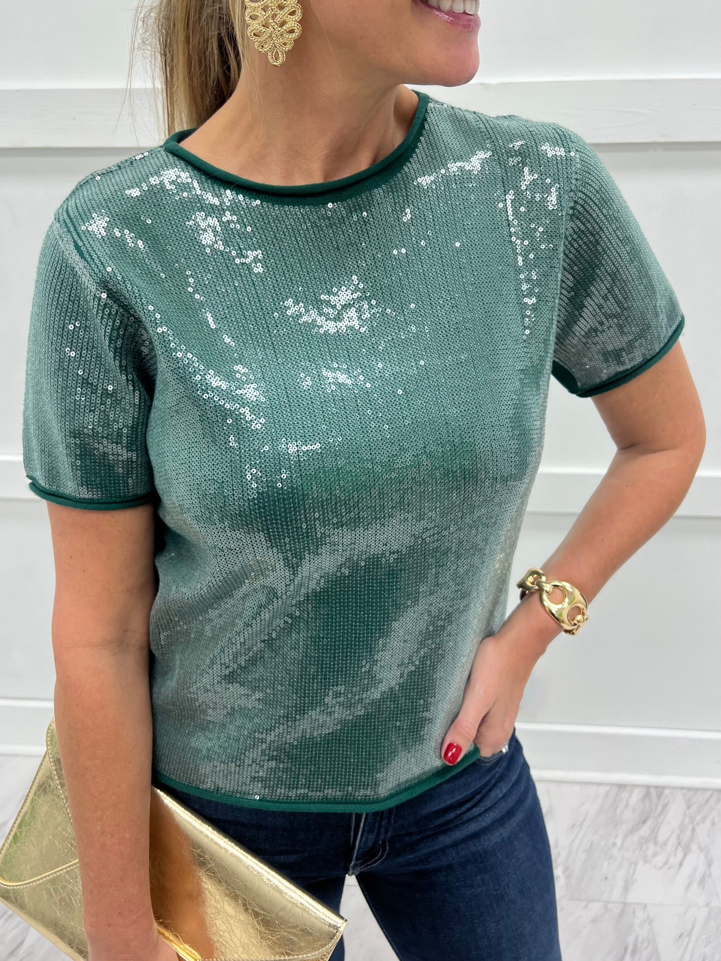 Endless Sparkle Sequin Top