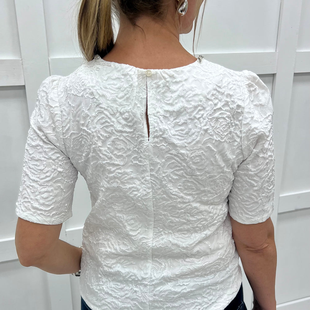 
                  
                    Glittering Dreams Bow Top
                  
                