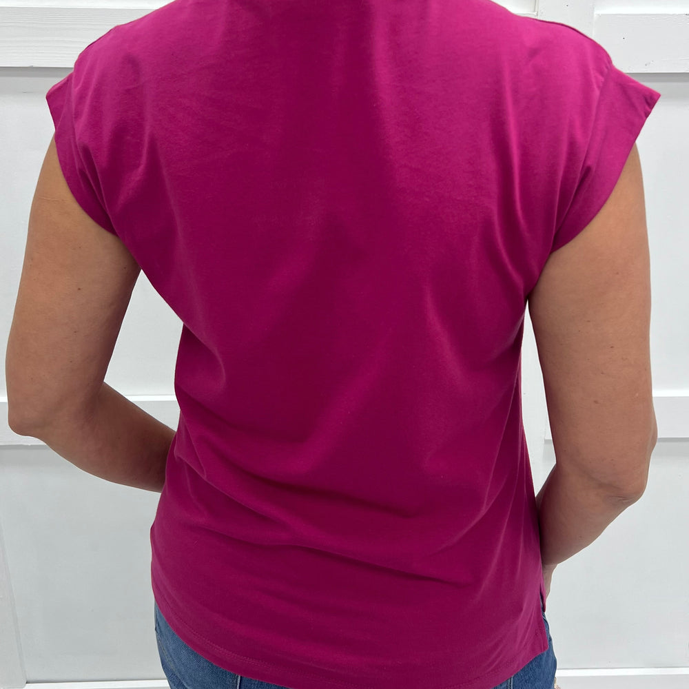 
                  
                    Kayden Solid Top (Magenta)
                  
                