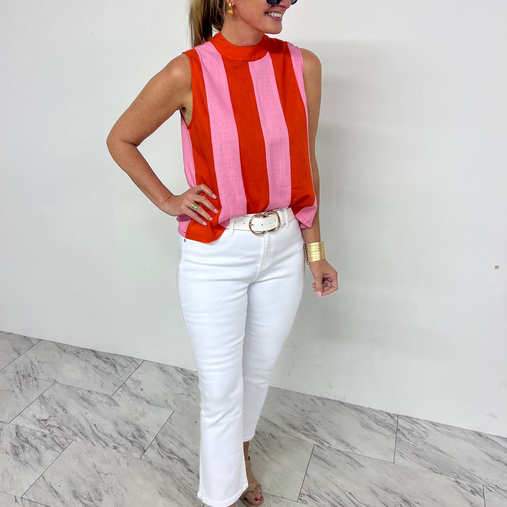 Color Crush Stripe Top