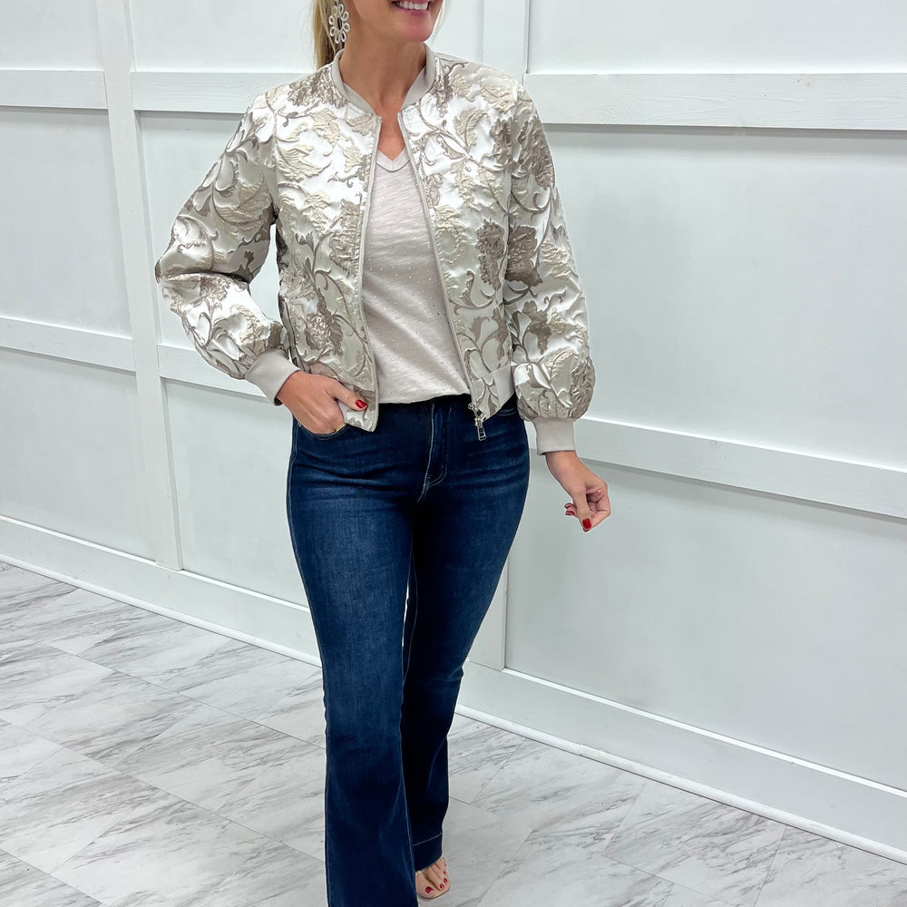 
                  
                    Metallic Moment Jacket
                  
                