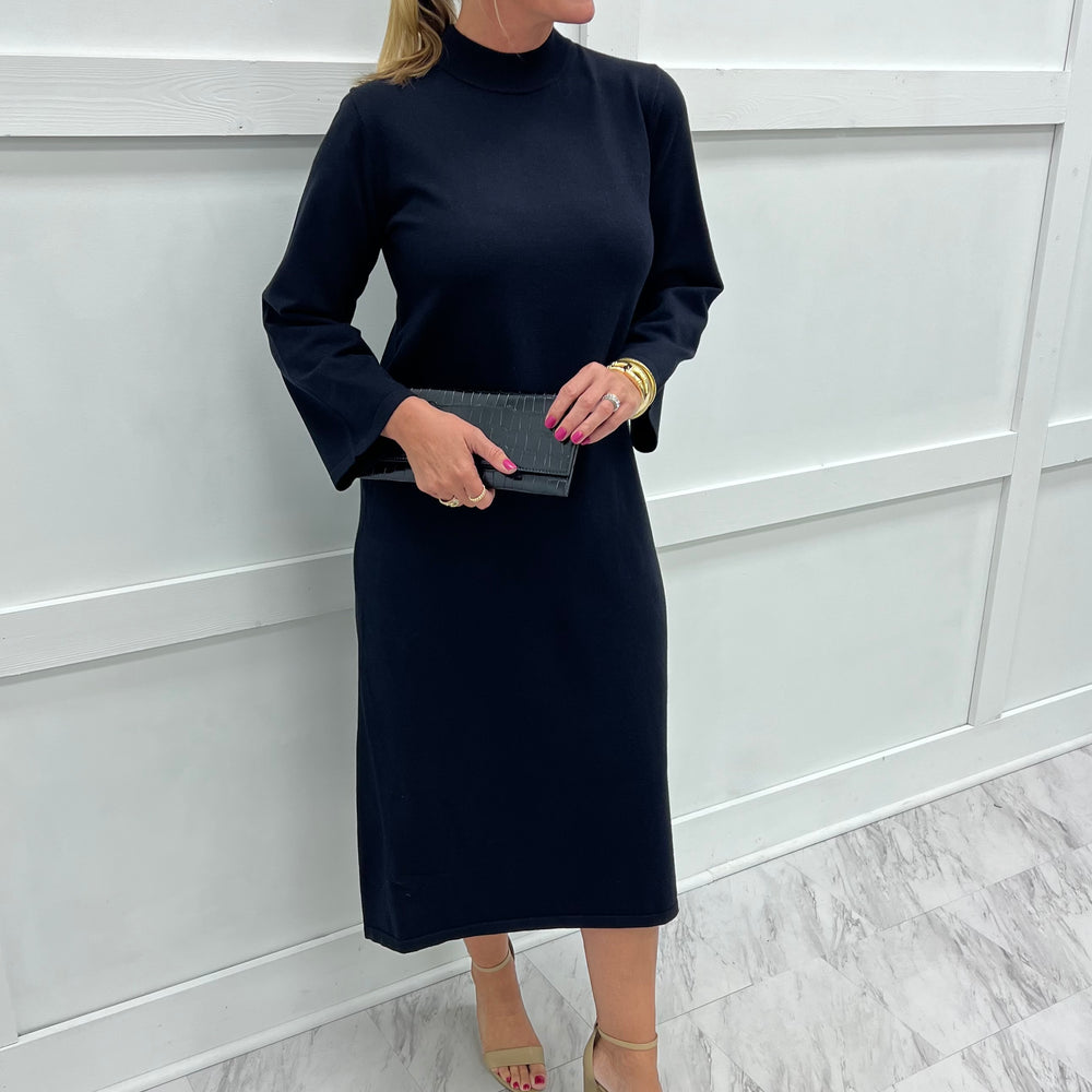 Monroe Black Sweater Dress