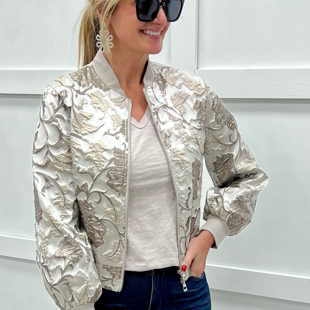 Metallic Moment Jacket