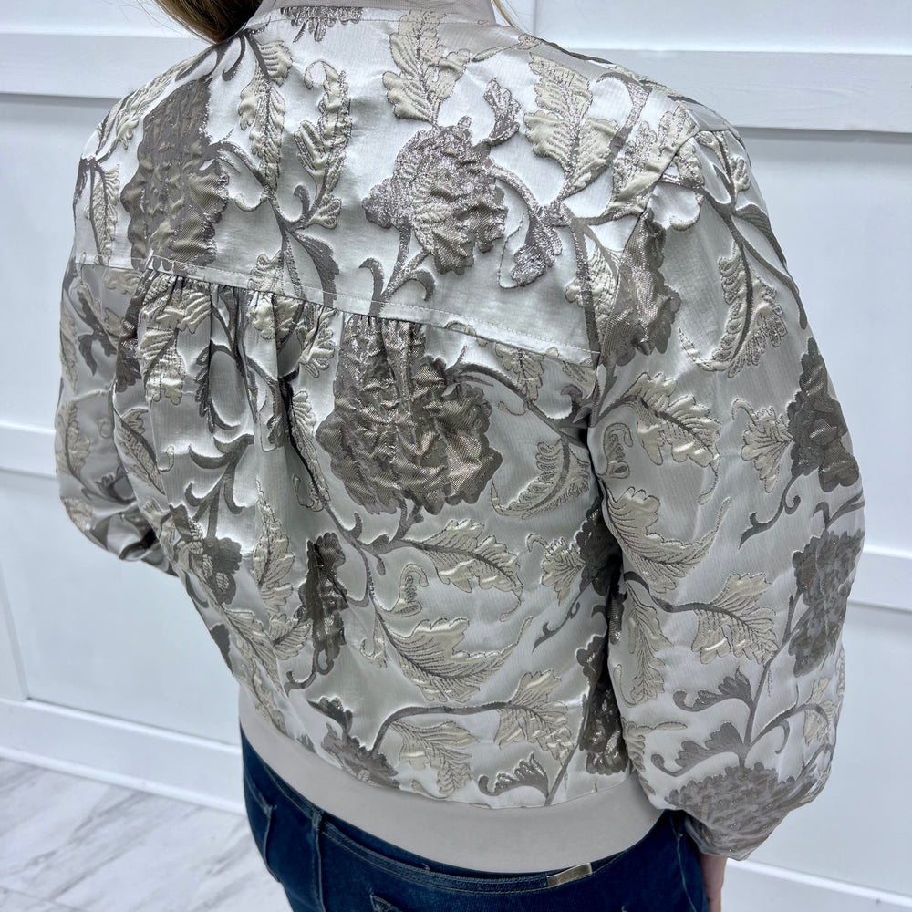 
                  
                    Metallic Moment Jacket
                  
                