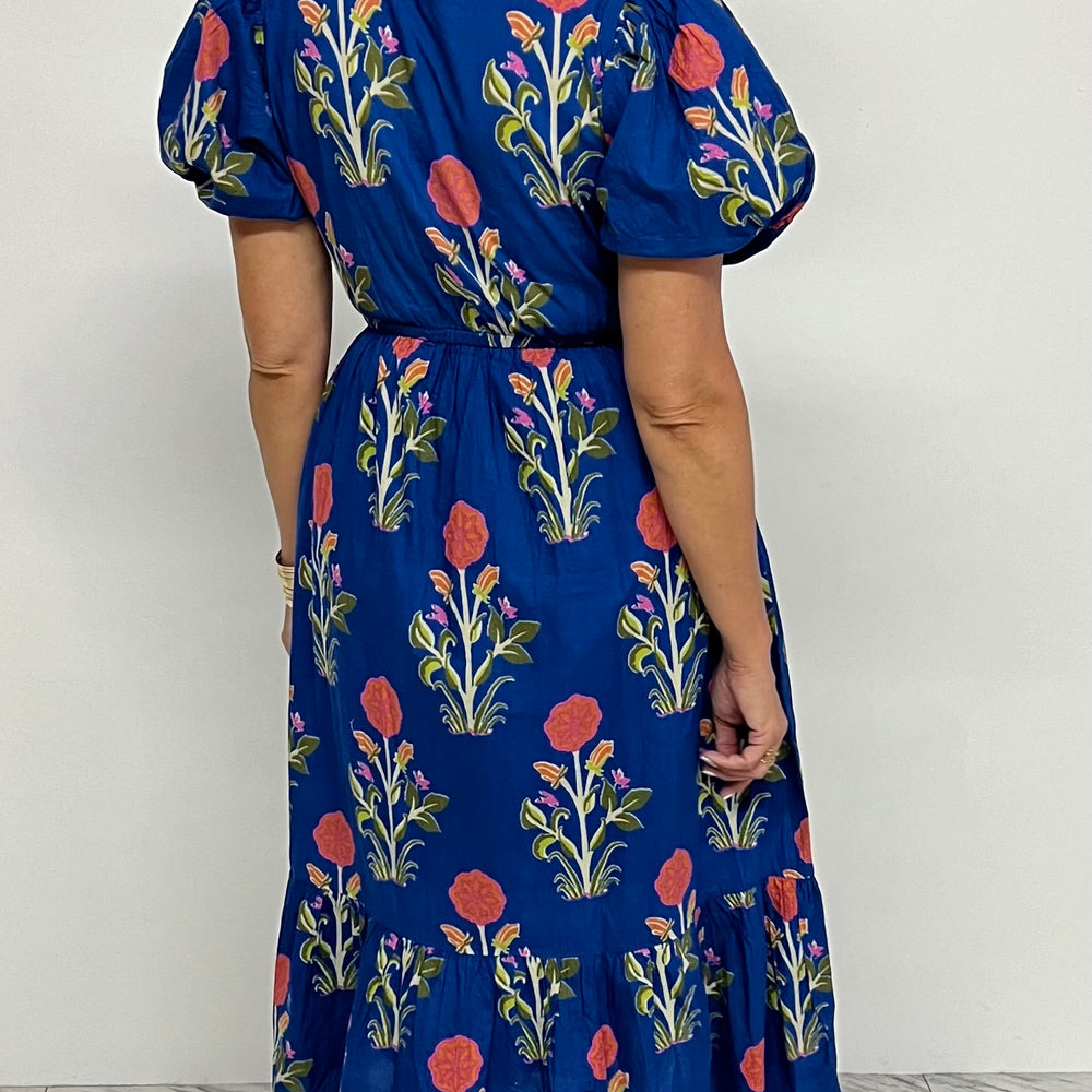 
                      
                        Callista Puff Sleeve Flower Maxi Dress
                      
                    