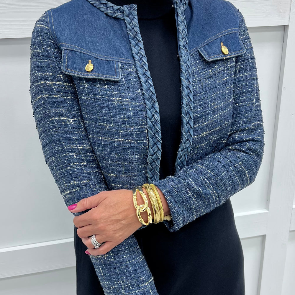 Denim Theory Tweed Jacket