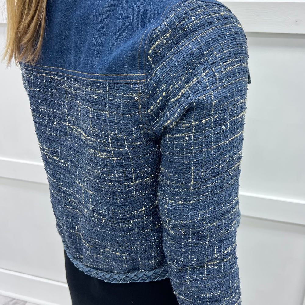 Denim Theory Tweed Jacket