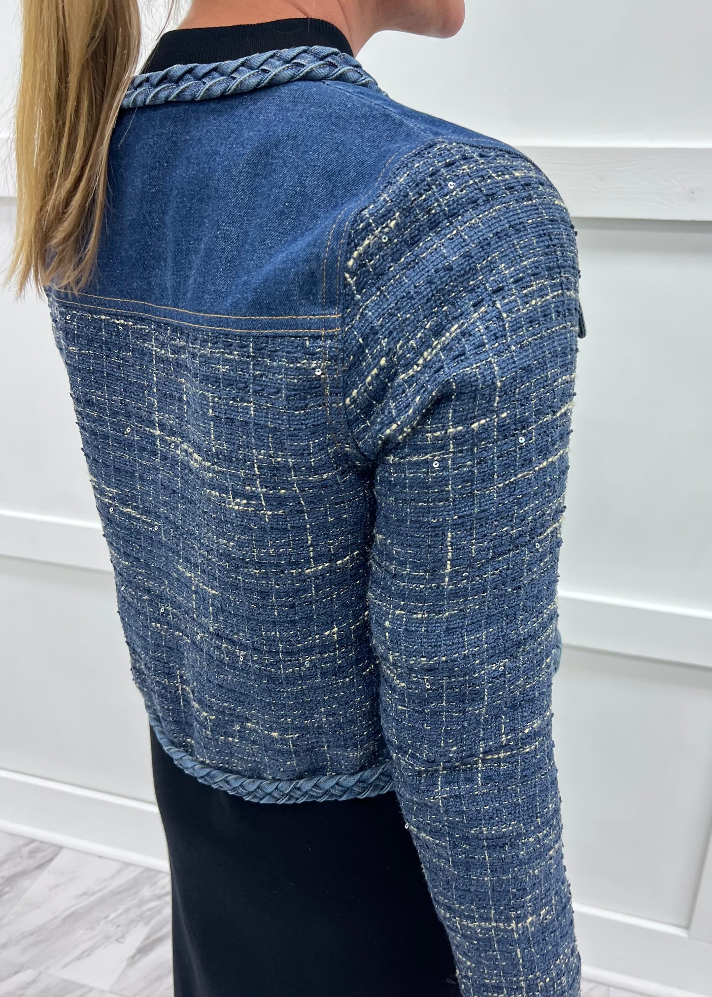 Denim Theory Tweed Jacket