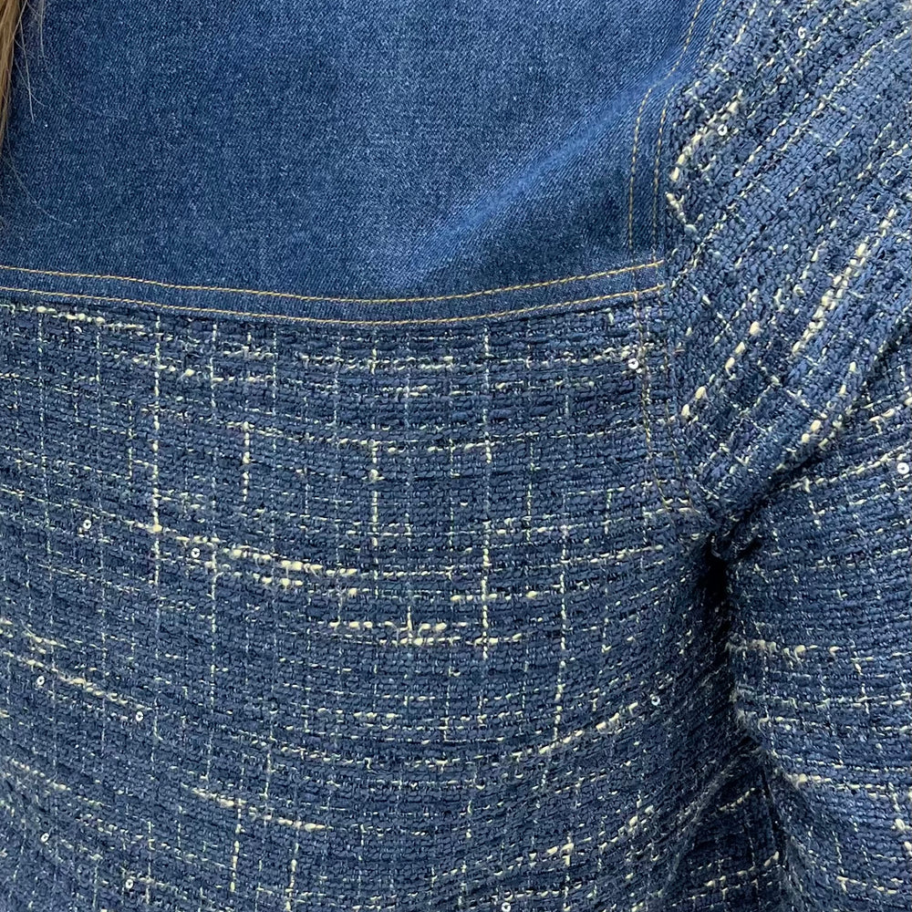 
                  
                    Denim Theory Tweed Jacket
                  
                