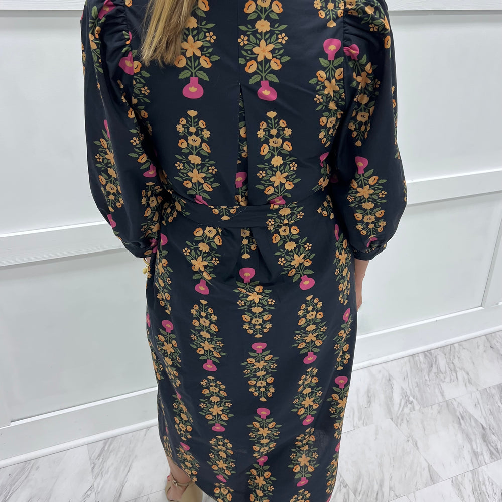 
                  
                    Luella Print Midi Dress
                  
                