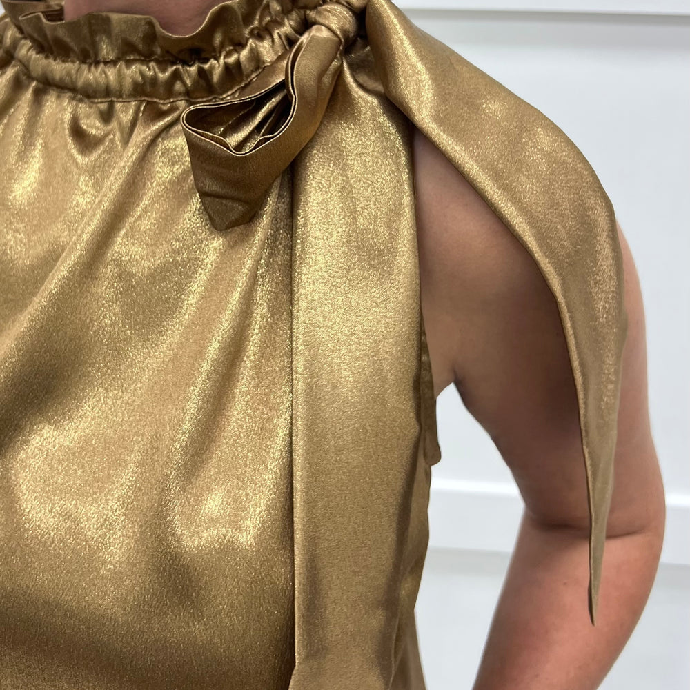 
                  
                    Modern Glam Shimmer Dress (Gold)
                  
                