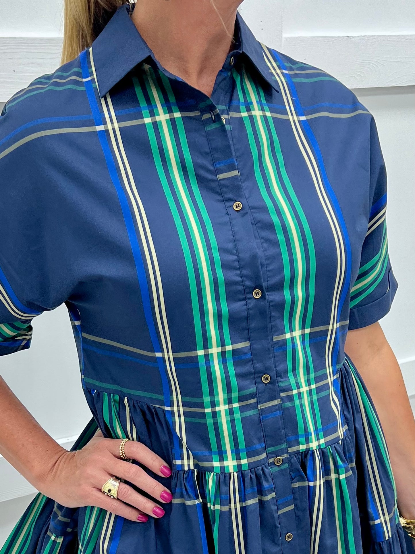 Hampton Plaid Dress