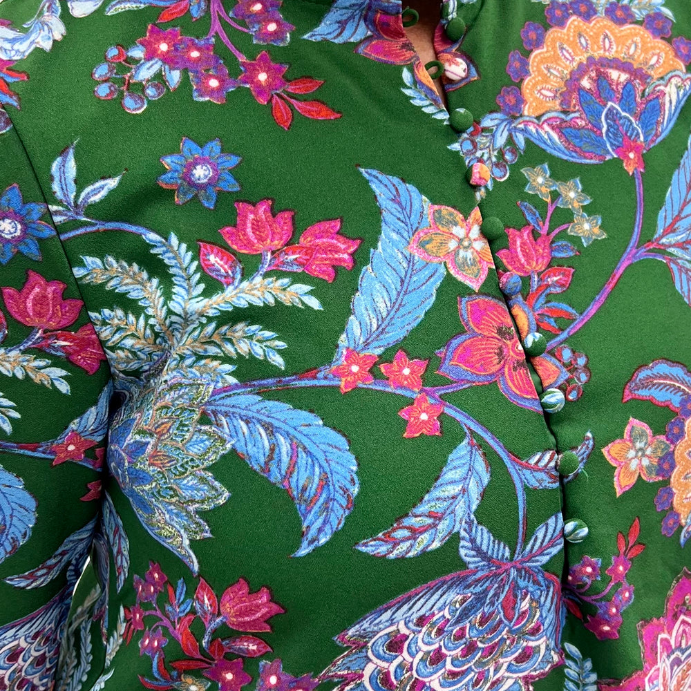 Elara Print Dress