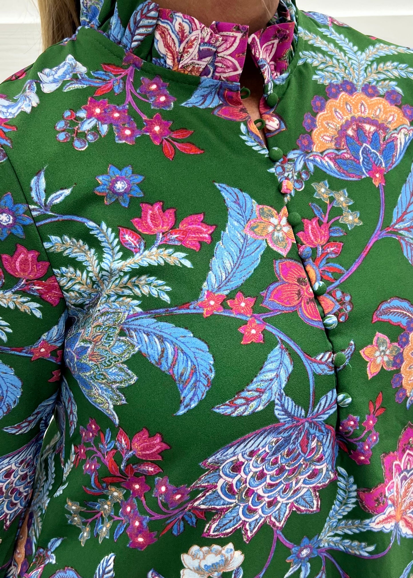 Elara Print Dress