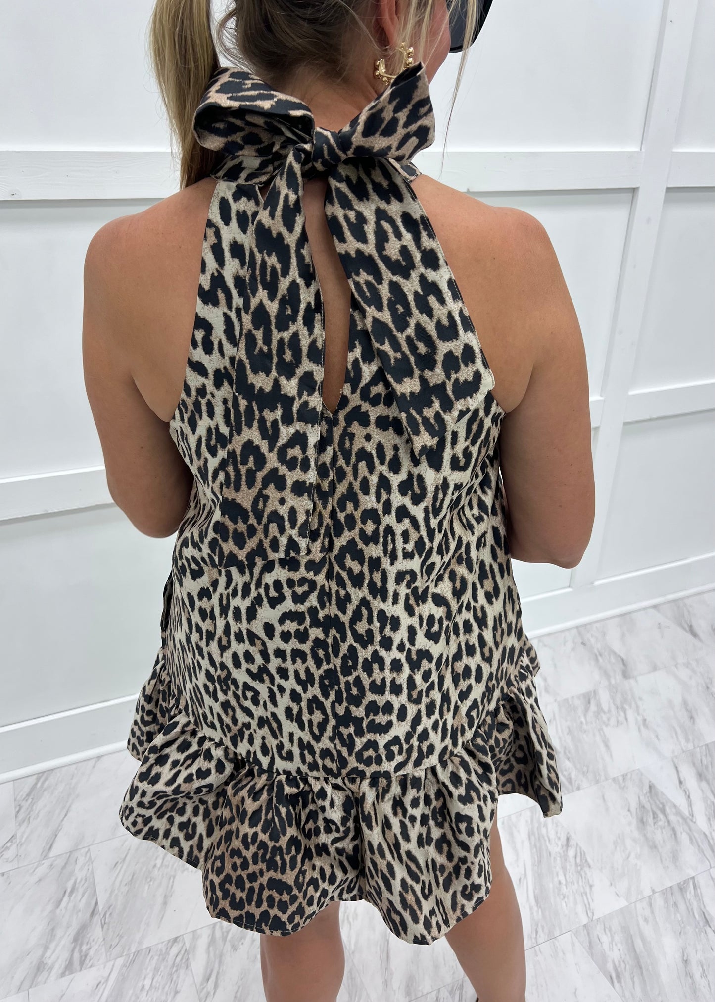 Wild Heart Leopard Print Dress