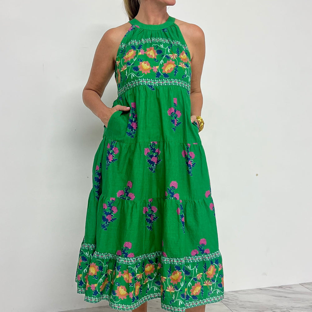 
                  
                    Ellison Print Halter Maxi Dress
                  
                