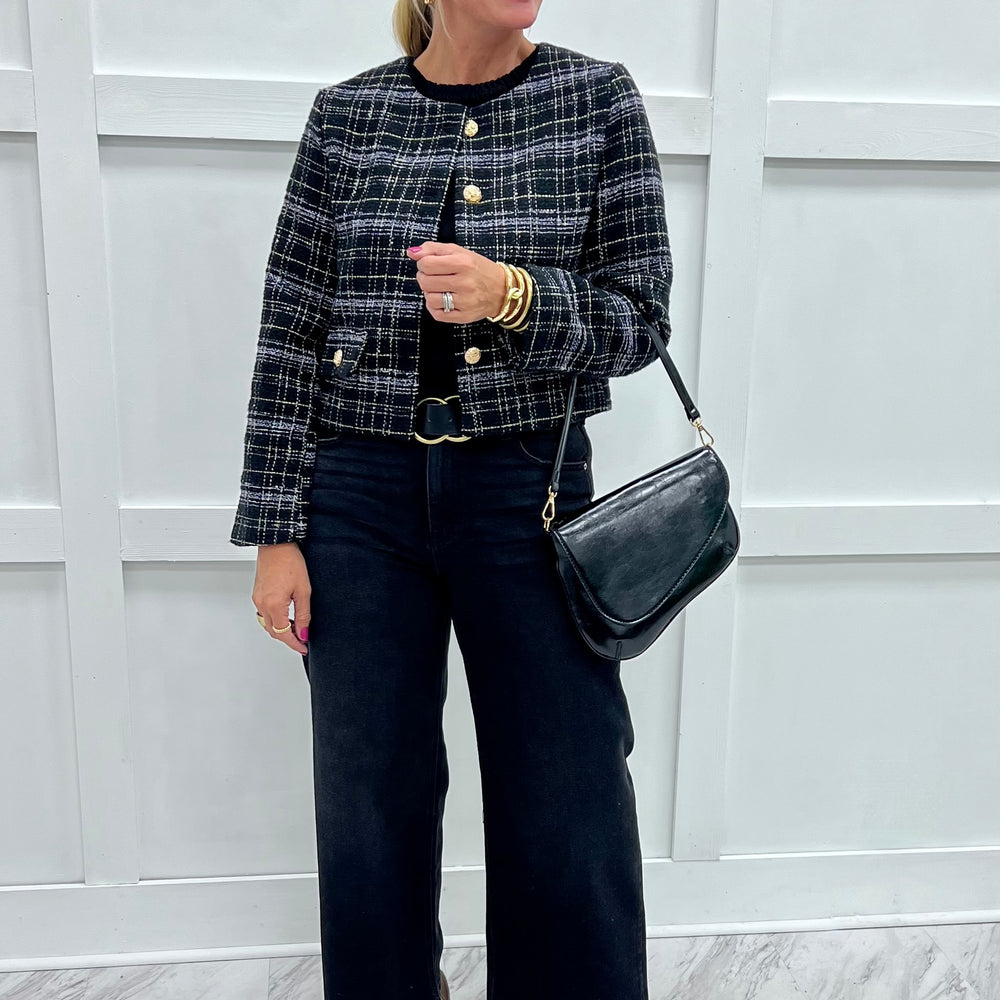 Bristol Black Tweed Jacket