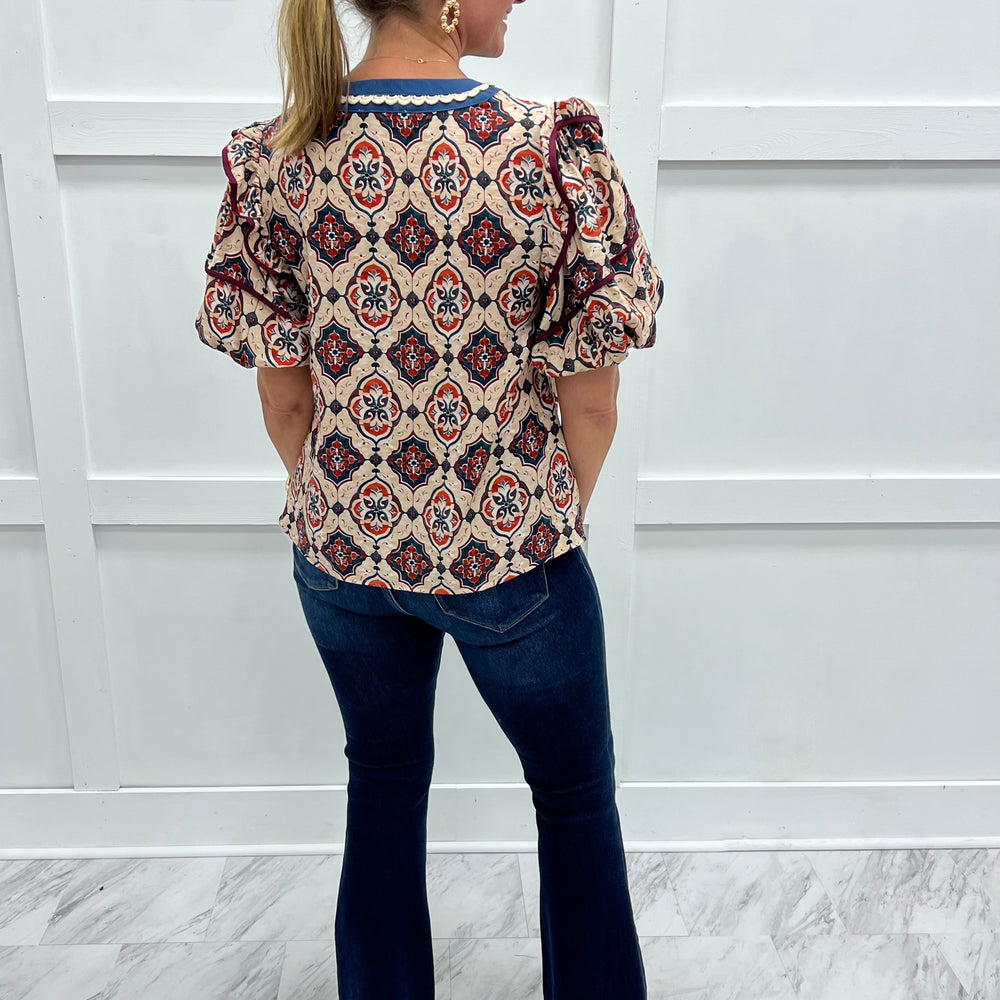 
                  
                    Twilight Print Top
                  
                