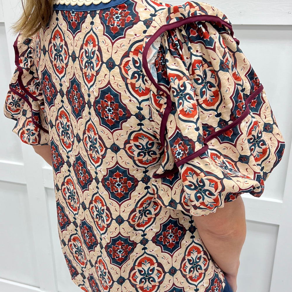 
                  
                    Twilight Print Top
                  
                