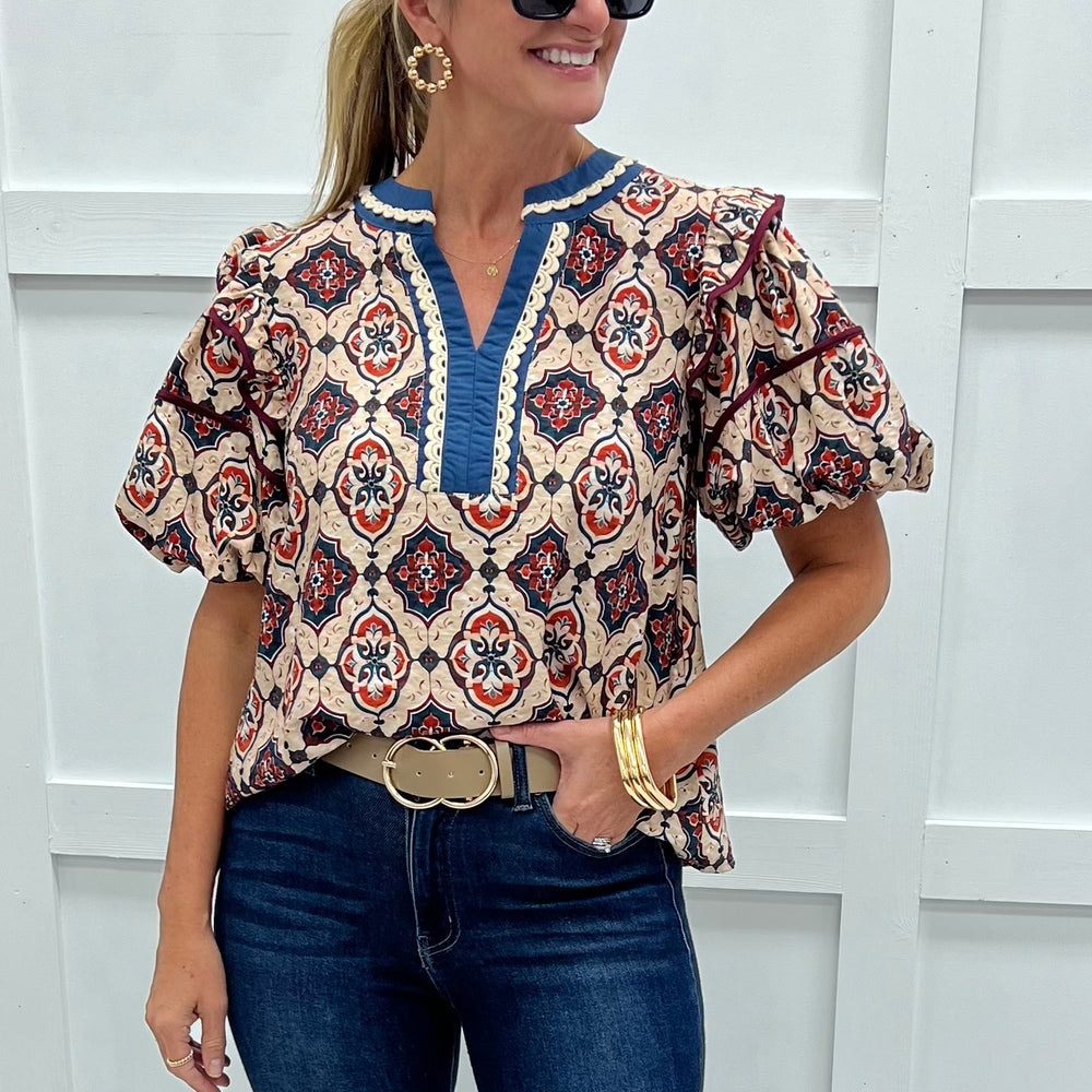 
                  
                    Twilight Print Top
                  
                