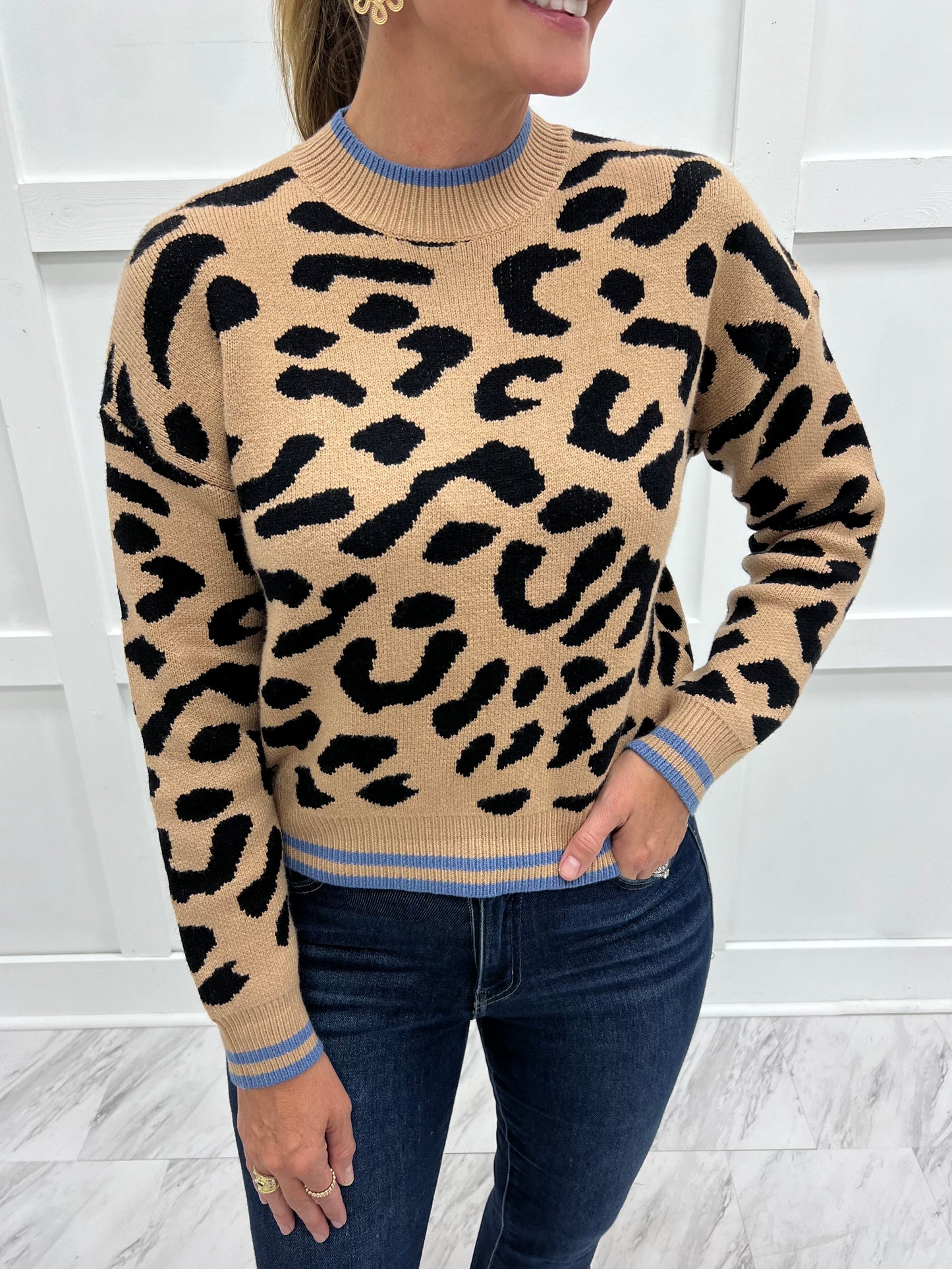 Wild Hope Leopard Sweater