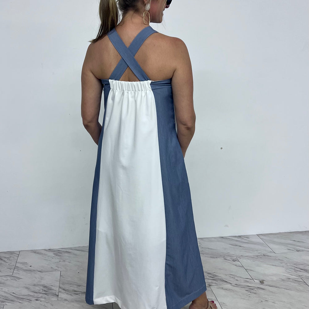 
                  
                    Maxwell Colorblock Maxi Dress
                  
                