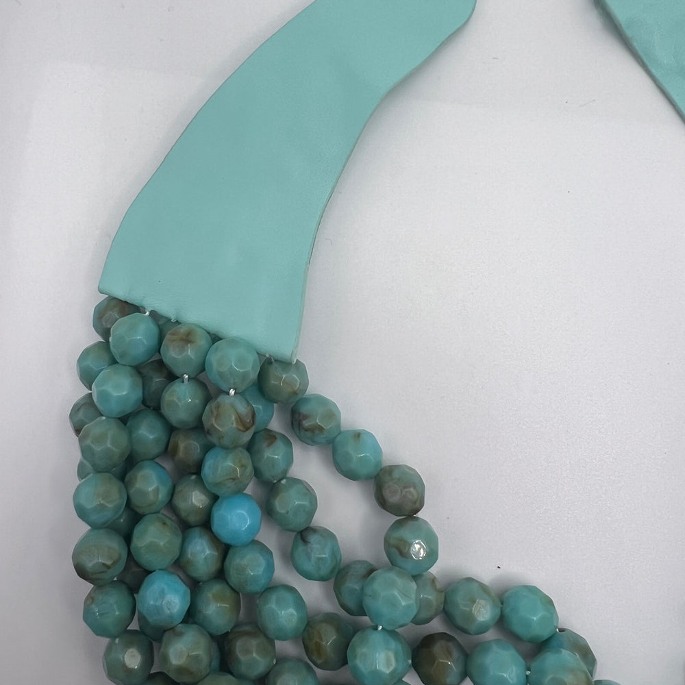 
                  
                    LULU Beaded Necklace (Teal)
                  
                