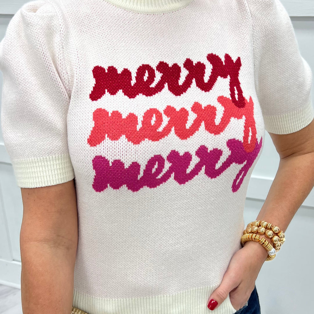 
                  
                    Most Merry Sweater (Cream)
                  
                