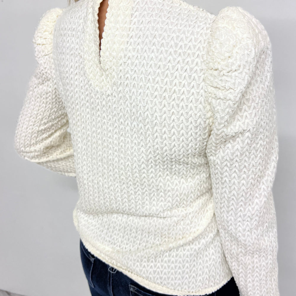 
                  
                    Toast Of The Town Textured Top (Cream)
                  
                