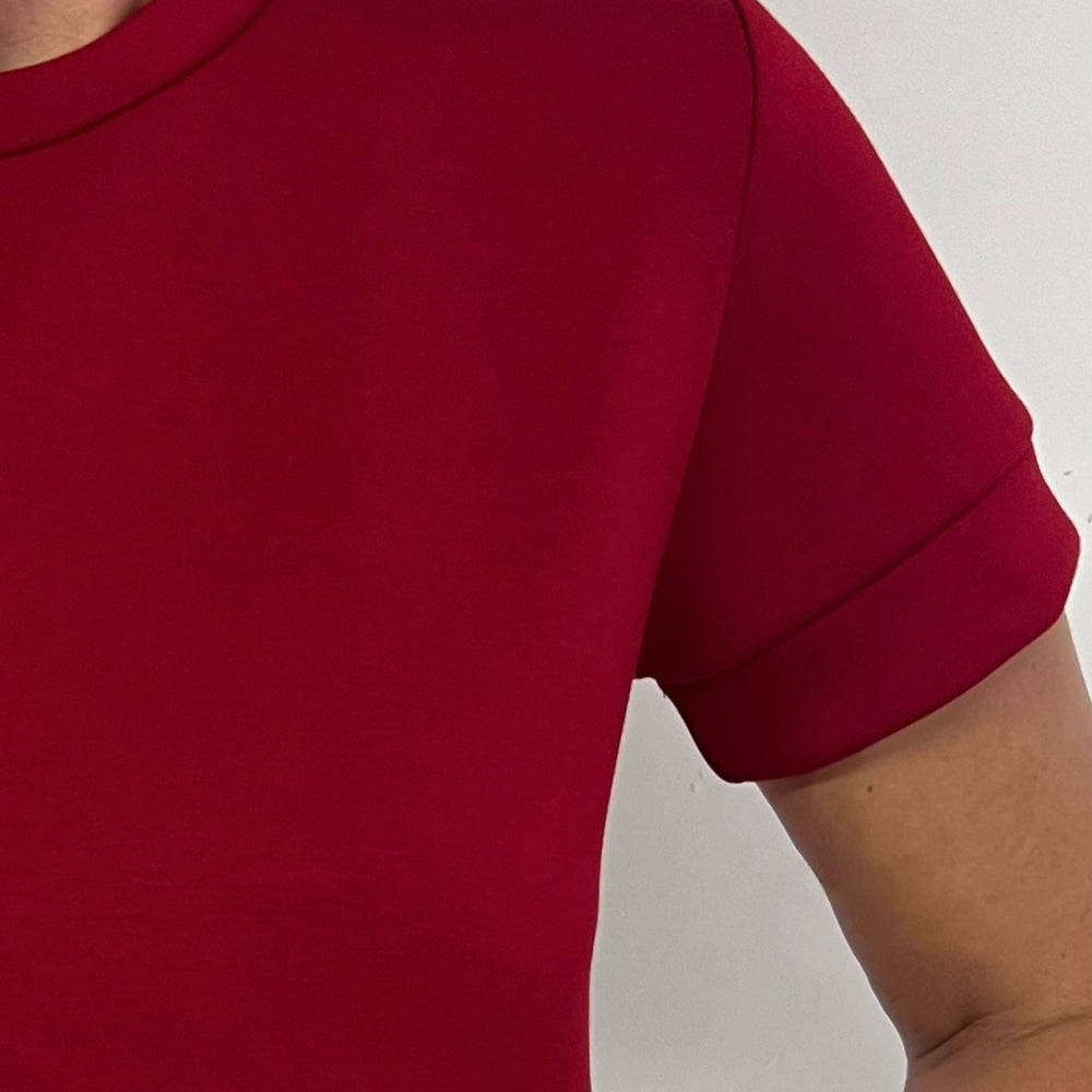 
                  
                    Gal On The Go Scuba Top (Red)
                  
                
